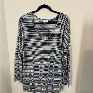 Old Navy Women’s Long Sleeve Striped Tunic
